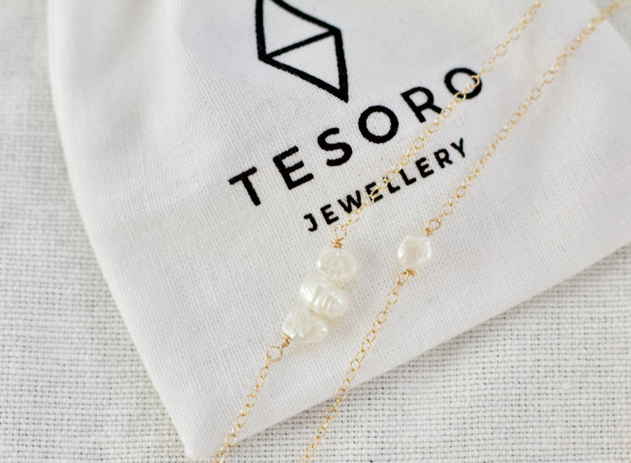 The Pearl Drop Customisable Necklace