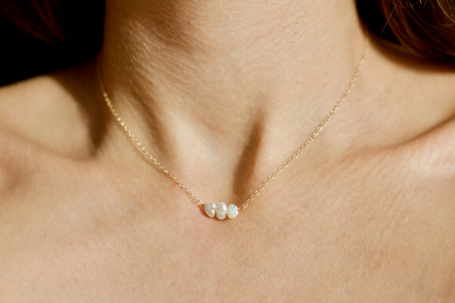 The Pearl Drop Customisable Necklace