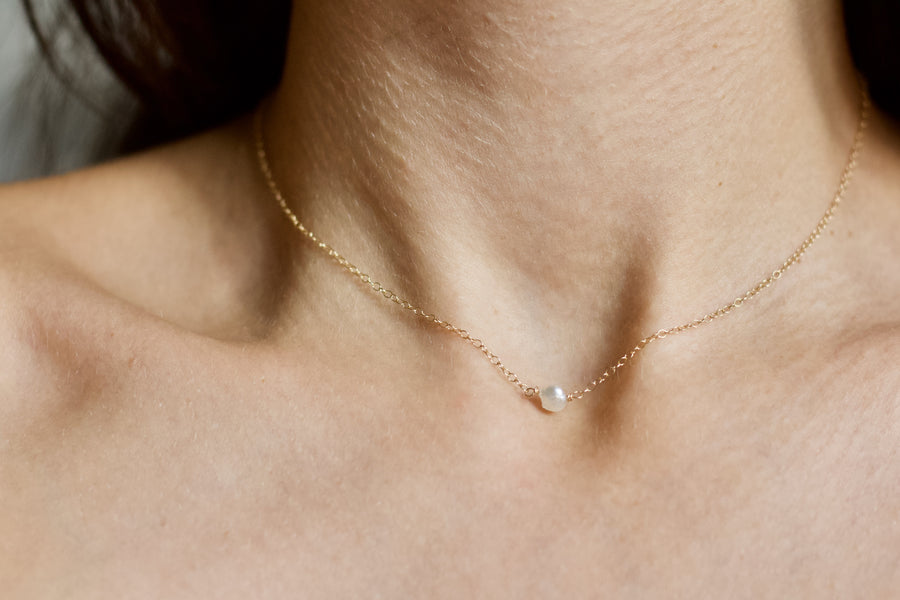 The Pearl Drop Customisable Necklace