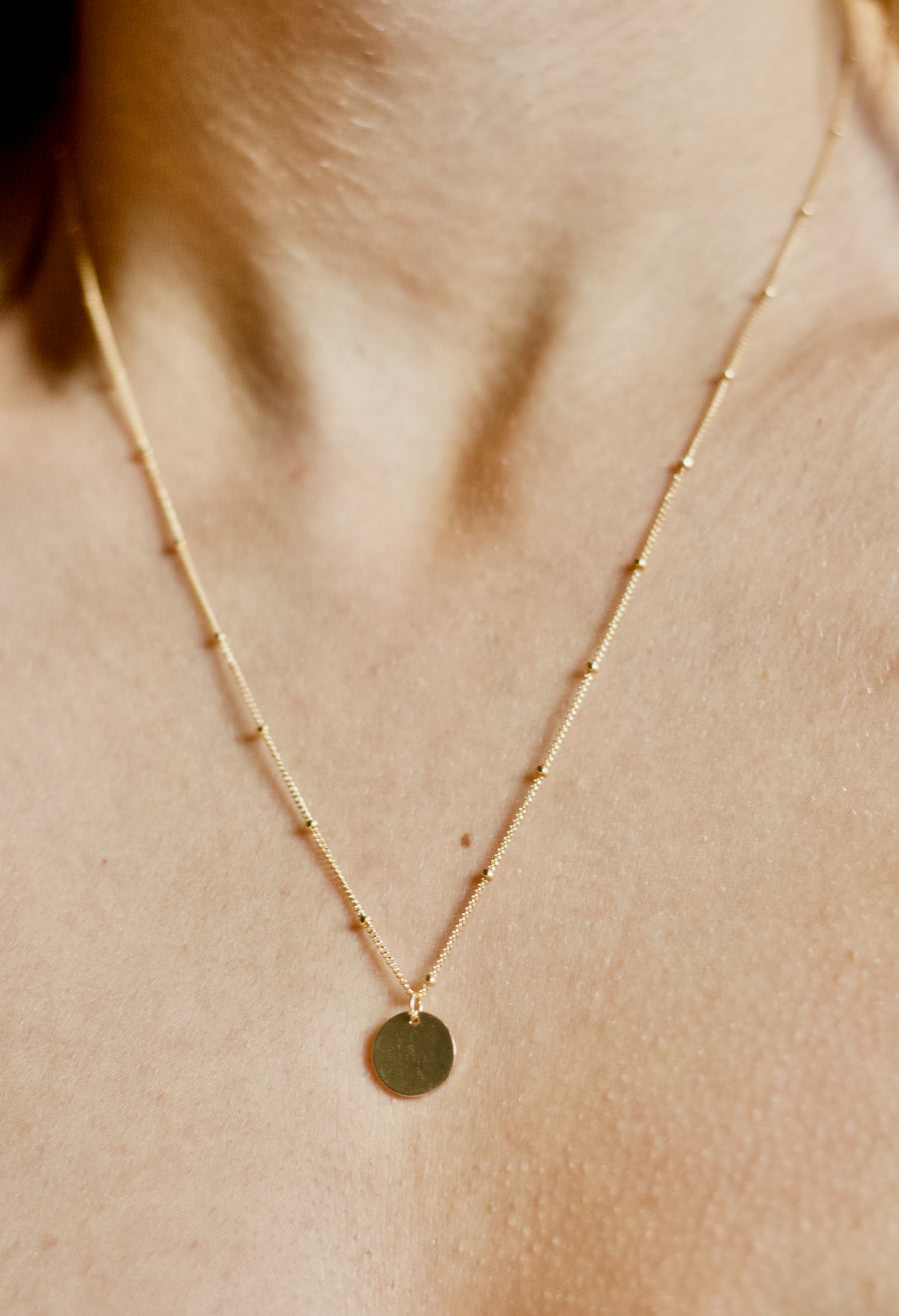 The Gia Disc Necklace