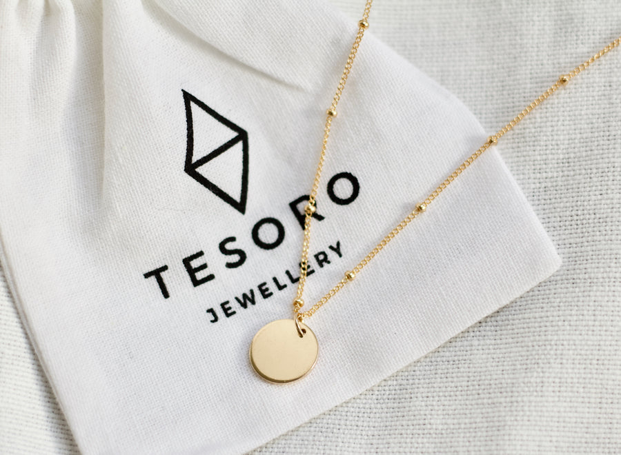 The Gia Disc Necklace