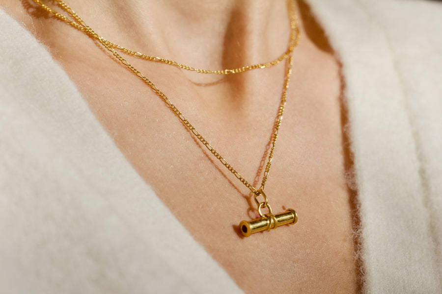 The Evie T Bar Balance Necklace