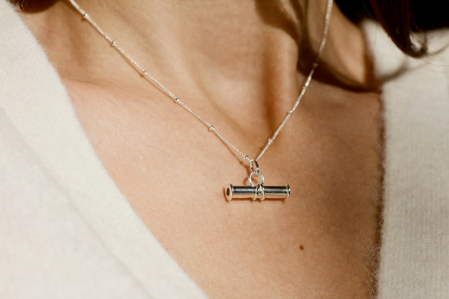 The Mae T Bar Balance Necklace