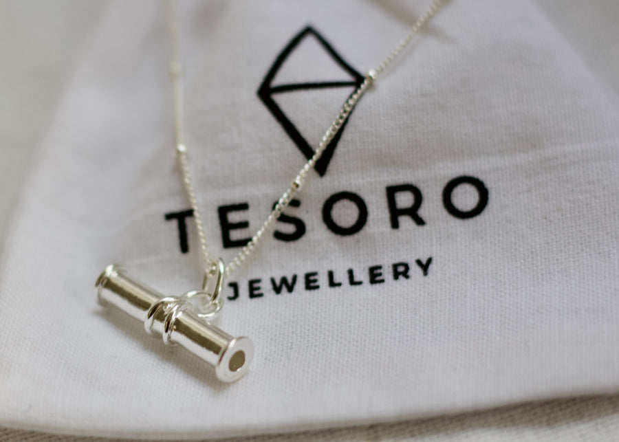 The Mae T Bar Balance Necklace