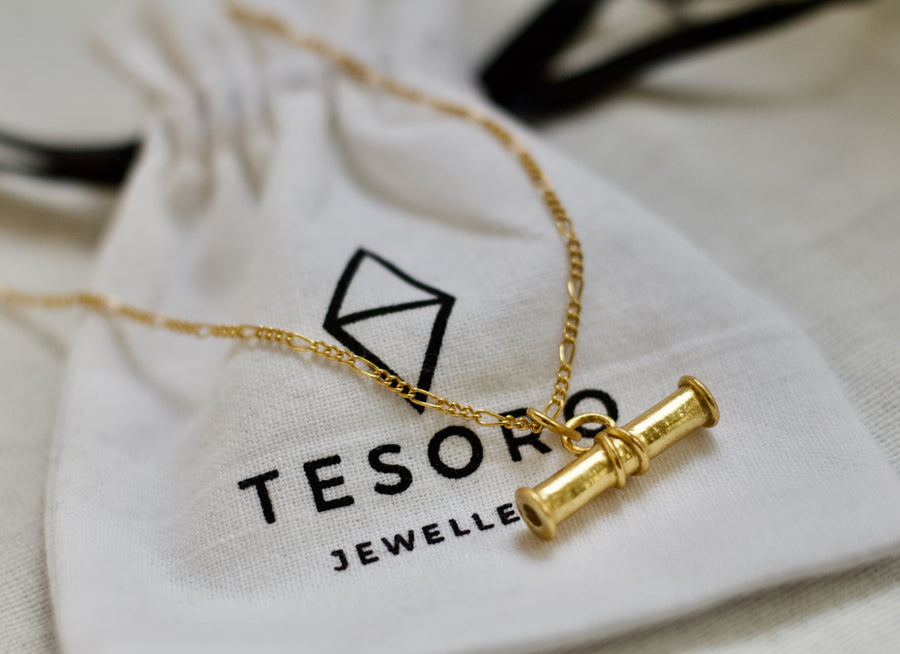 The Evie T Bar Balance Necklace