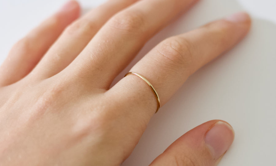 Daria Simple Stacking Ring