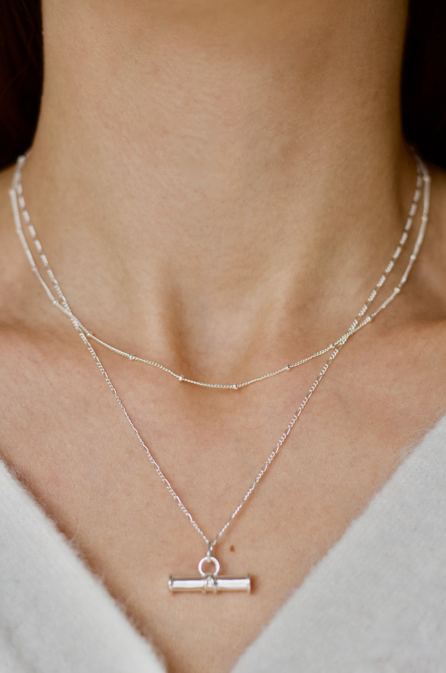 The Nora T Bar Necklace