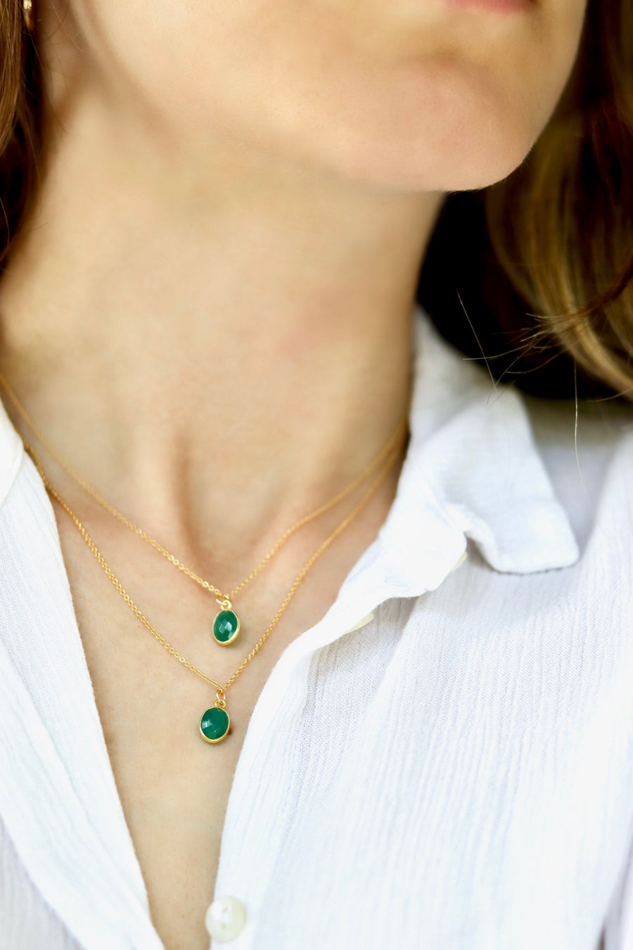Green Onyx Necklace