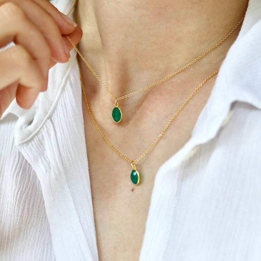 Green Onyx Necklace