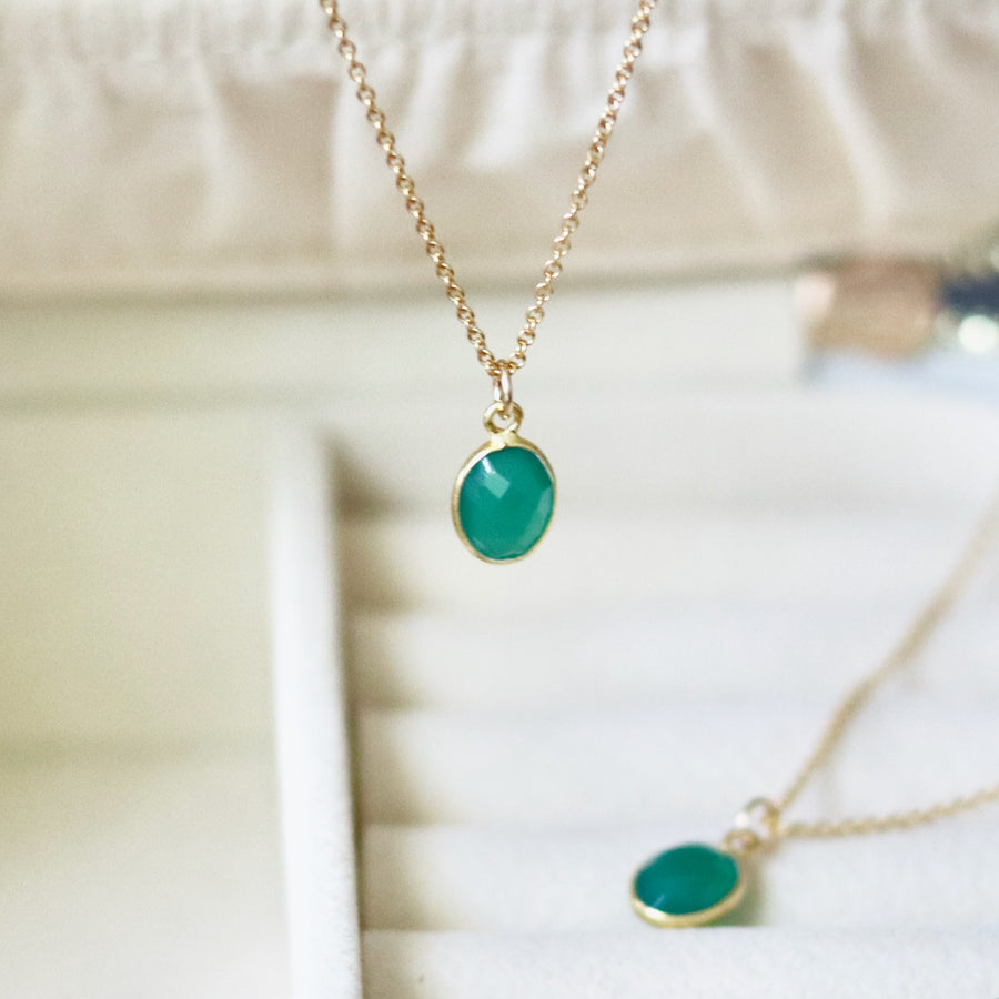 Green Onyx Necklace