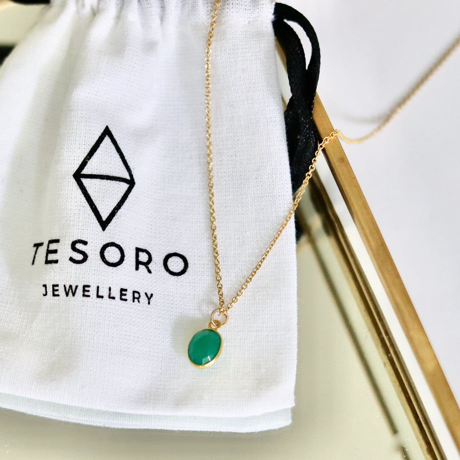 Green Onyx Necklace