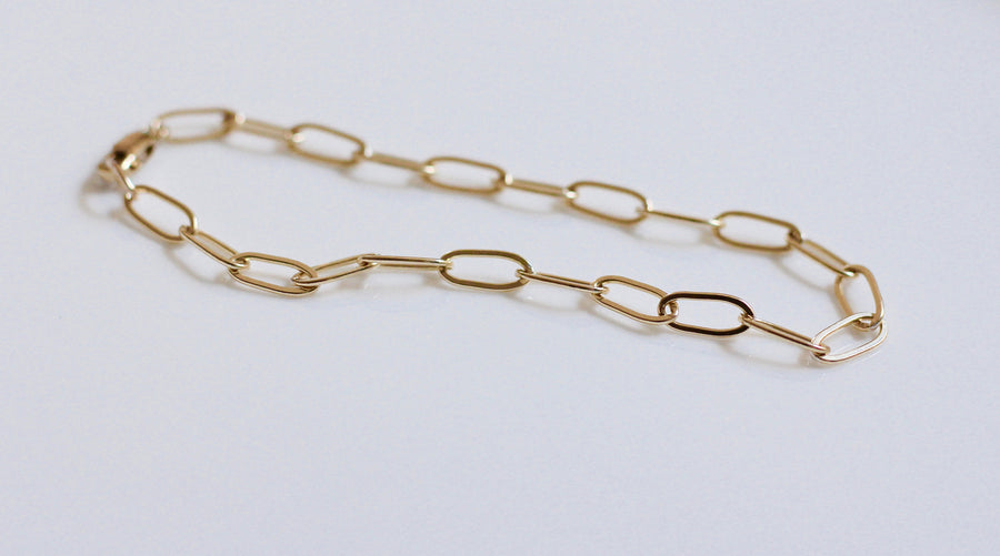 Paperclip Chain Bracelet