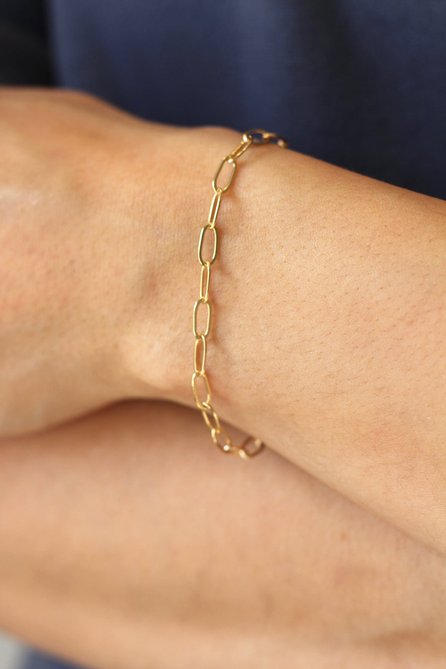 Paperclip Chain Bracelet