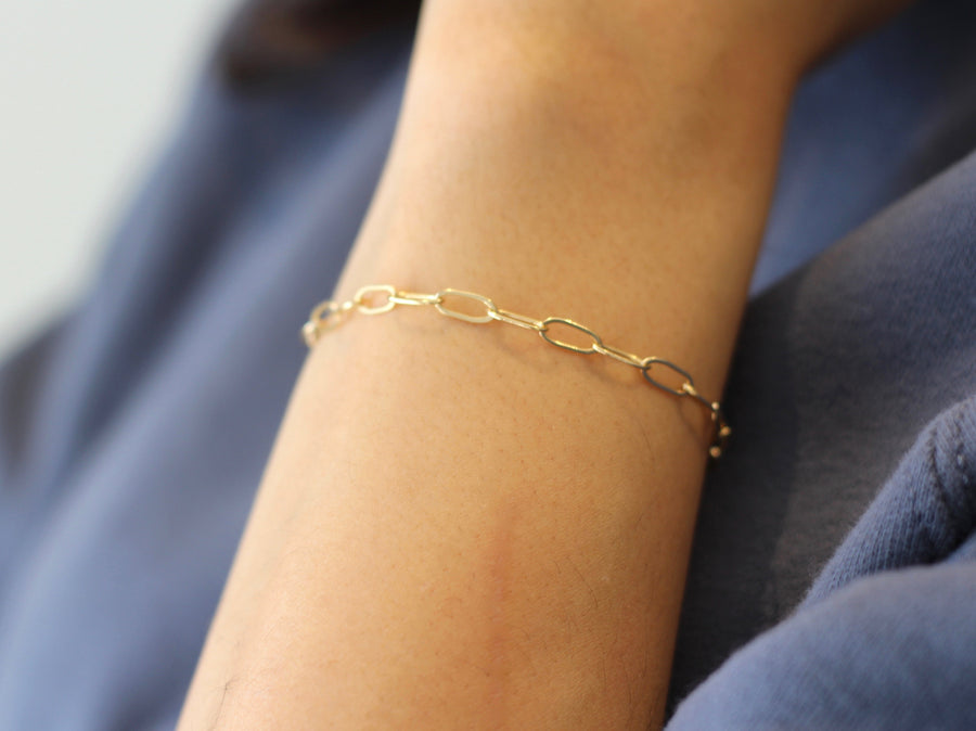 Paperclip Chain Bracelet